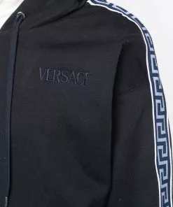 Versace Greca-trim hoodie