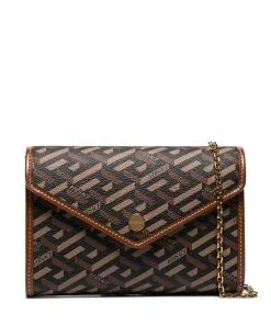 Versace Greca monogram wallet