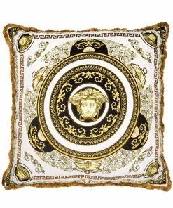 Versace double sided baroque 90cm cushion