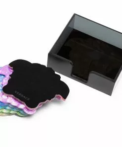 Versace set of 6 Medusa coasters