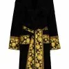 Versace Medusa print belted robe 2 Versace Medusa-print belted robe