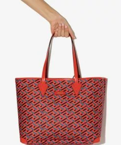 Versace La Greca monogram tote bag