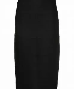 Versace high-waisted zipped skirt