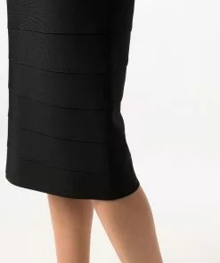 Versace high-waisted zipped skirt