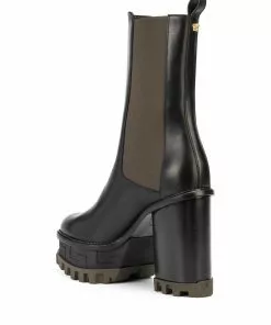 Versace chunky platform 110mm boots