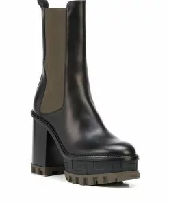 Versace chunky platform 110mm boots