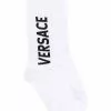 Versace logo-print socks
