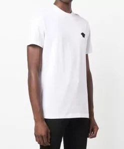 Versace Medusa embroidery T-shirt