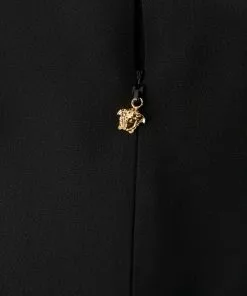 Versace Medusa cut-out mini dress