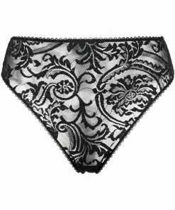 Versace Barocco-lace briefs