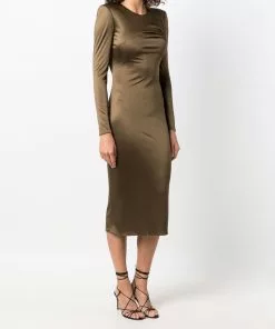 Versace Long sleeve silk dress 11 Versace long-sleeve silk dress