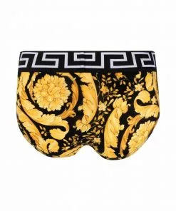 Versace Barocco-print briefs