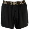 Versace Greca border silk pajama shorts 2 Versace Greca border silk pajama shorts