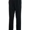 Versace Elasticated waist straight leg trousers 2 Versace elasticated-waist straight-leg trousers