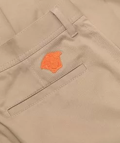 Versace Medusa motif gabardine chinos