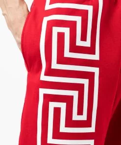Versace Greca-print track pants