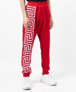 Versace Greca-print track pants