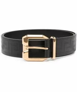 Versace La Greca leather belt