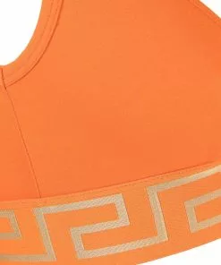 Versace Greca Border soft-cup bra