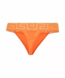 Versace Greca waistband thong