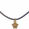 Versace Medusa interwoven necklace 1 Versace Medusa interwoven necklace
