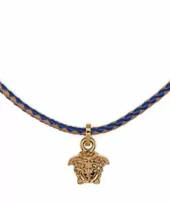 Versace Medusa interwoven necklace