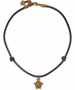Versace Medusa interwoven necklace
