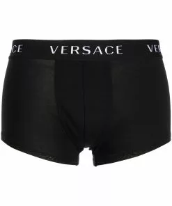 Versace logo-waistband boxers