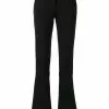 Versace flared tailored trousers