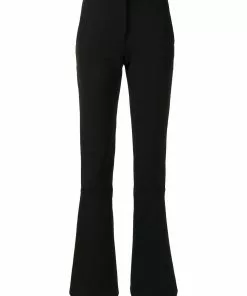Versace flared tailored trousers