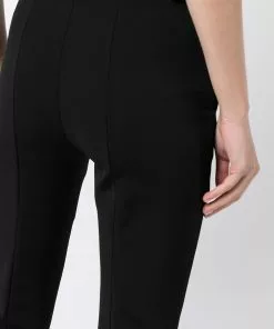 Versace flared tailored trousers