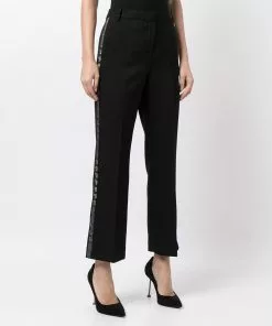 Versace Greca-tape tailored trousers