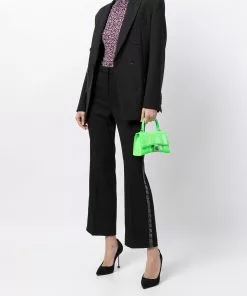 Versace Greca-tape tailored trousers