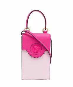 Versace Medusa two-tone tote