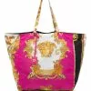 Versace Barocco print tote bag 1 Versace Barocco-print tote bag