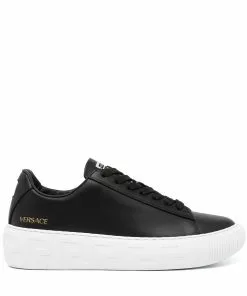 Versace La Greca lace-up sneakers