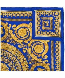 Versace Barocco-print silk foulard