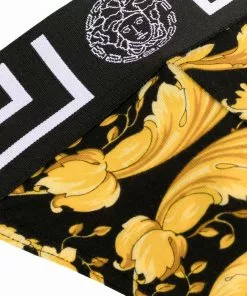 Versace baroque pattern-print briefs