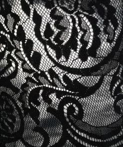 Versace lace-panel sweetheart-neck body