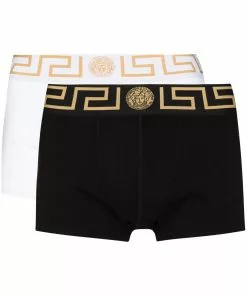 Versace Medusa cotton boxer shorts