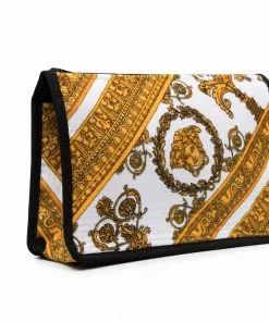 Versace Baroque print wash bag