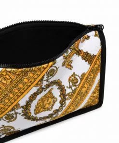 Versace Baroque print wash bag