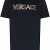 Versace Logo appliqué T shirt 1 Versace logo-appliqué T-shirt