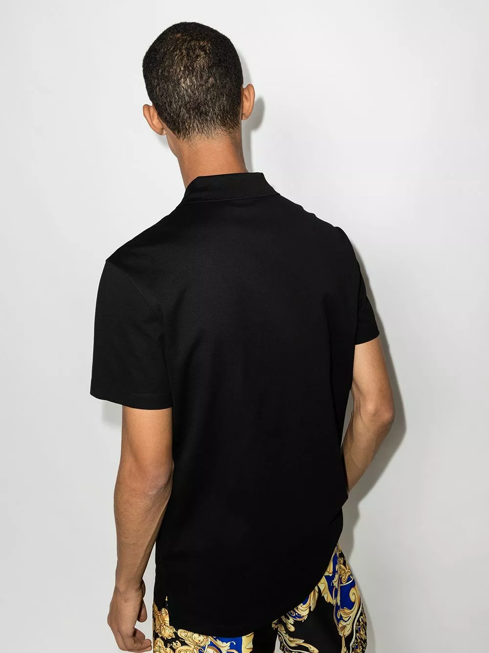 Versace La Greca short sleeve polo shirt 5 Versace La Greca short-sleeve polo shirt