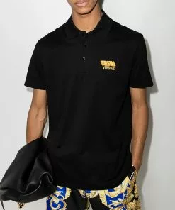 Versace La Greca short sleeve polo shirt 8 Versace La Greca short-sleeve polo shirt