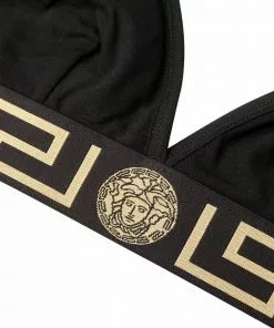 Versace Greca border bralette