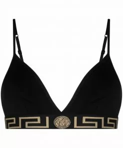 Versace Greca border bralette