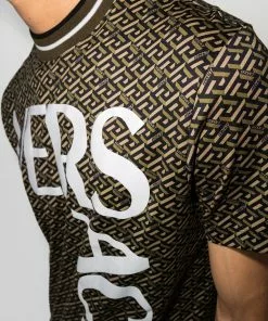 Versace La Greca logo T-shirt