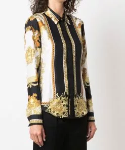 Versace Medusa Renaissance-print shirt