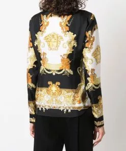 Versace Medusa Renaissance-print shirt